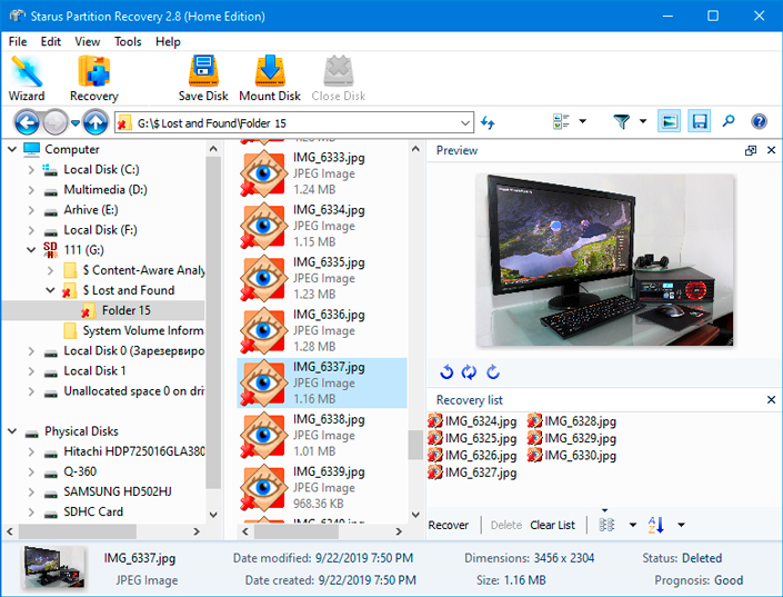 RAW Partition Repair and Fix window cannot recognize file system