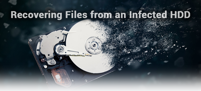 Recovering Files from an Infected HDD, a Memory Card or a USB Drive