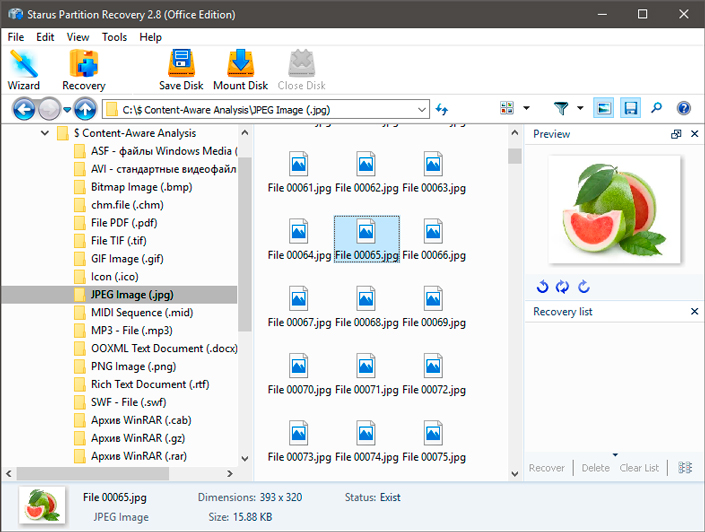 Starus Partition Recovery application Starus Partition Recovery application