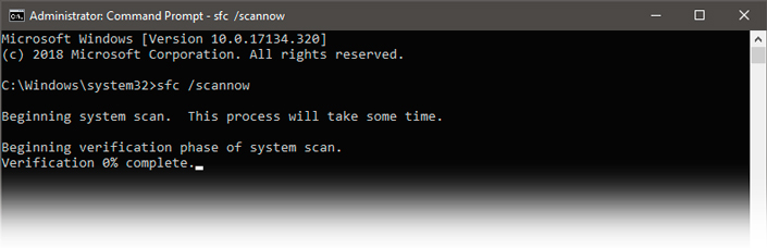 Command prompt window Command prompt window