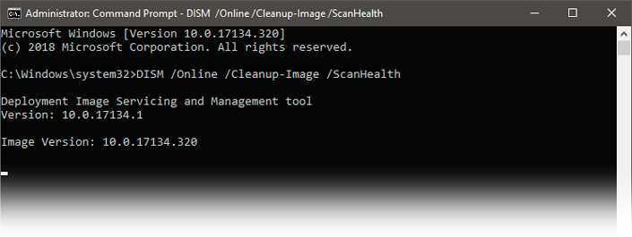 Administrator, command prompt - ScanHealth Administrator, command prompt - ScanHealth