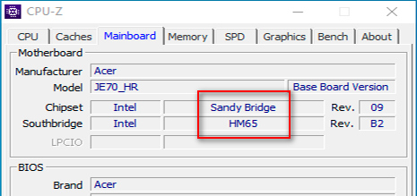 CPU-Z - processor architecture and chipset CPU-Z - processor architecture and chipset