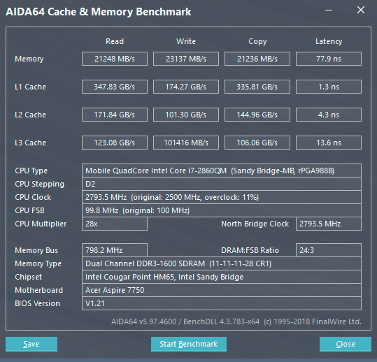The Cache and Memory Benchmark The Cache and Memory Benchmark