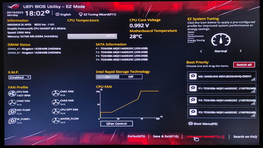 UEFI BIOS GUI