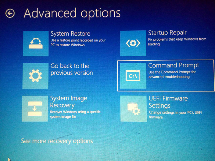 Advanced Options - Command Line Advanced Options - Command Line