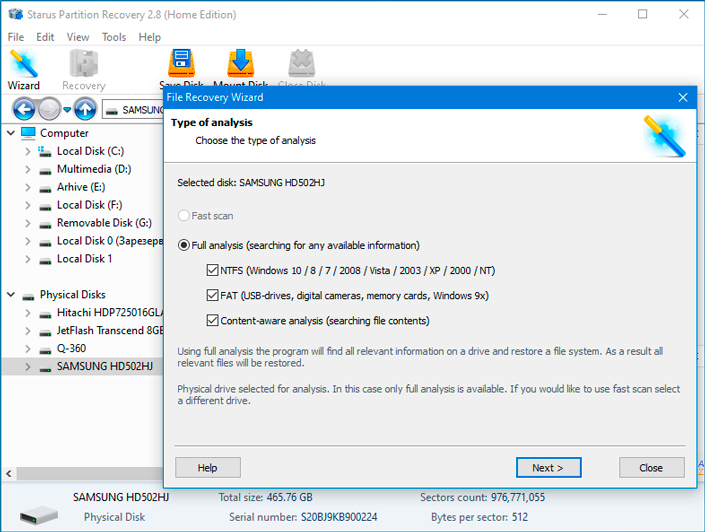 Starus Partition Recovery