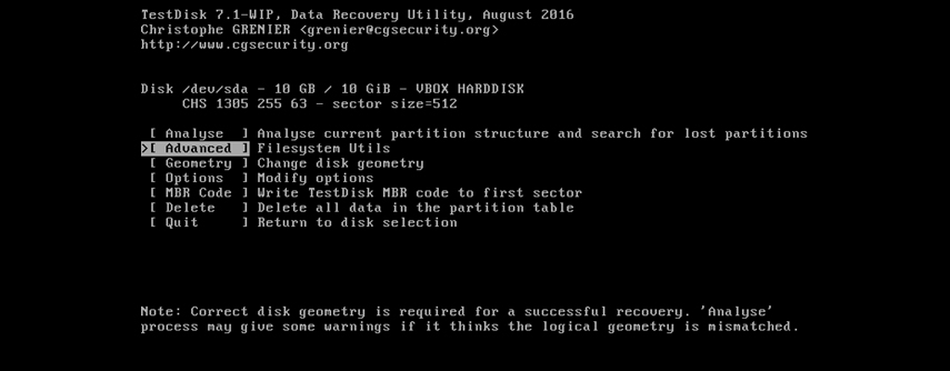TestDisk TestDisk