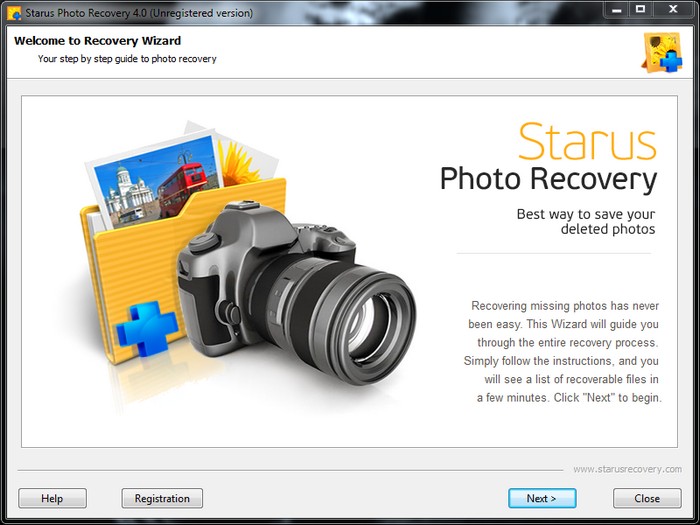 photo recovery in desktop